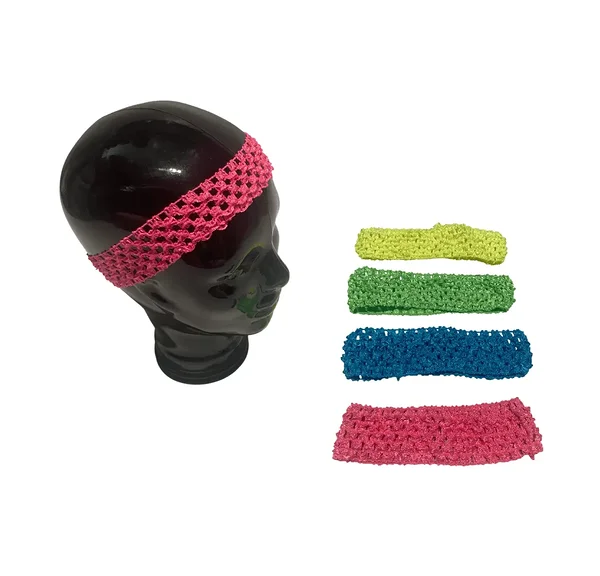 Neon headband for a retro party