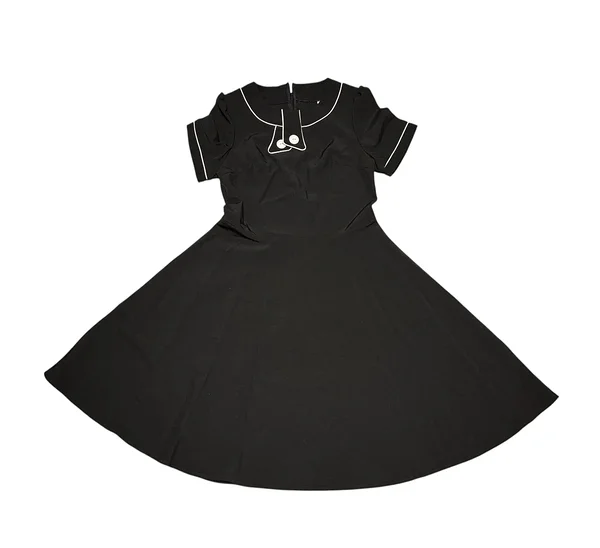 Black classic retro dress