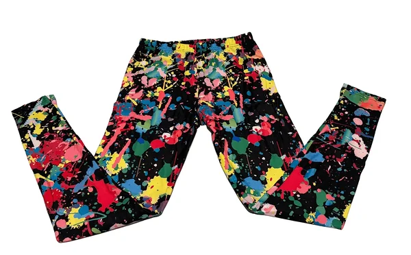 Värviliste laikudega retuusid XS/S/M/L/XL