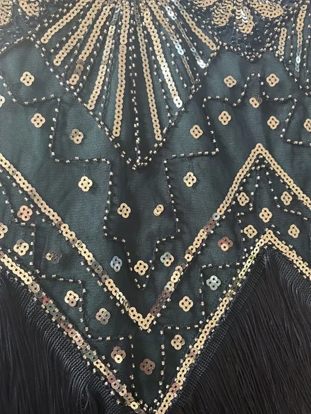 Tumeroheline Gatsby stiilis kleit s L (M/XL)