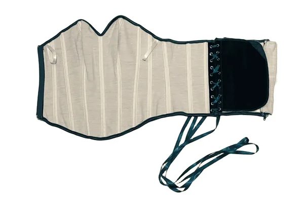 Korsett top / pluus / gooti sametine moekorsett