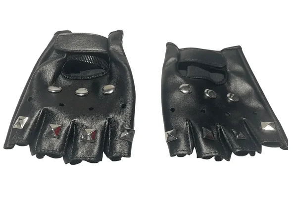 Studded gloves for punk, rock, and metal parties