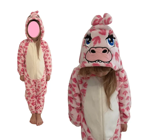 Roosa draakoni kostüüm