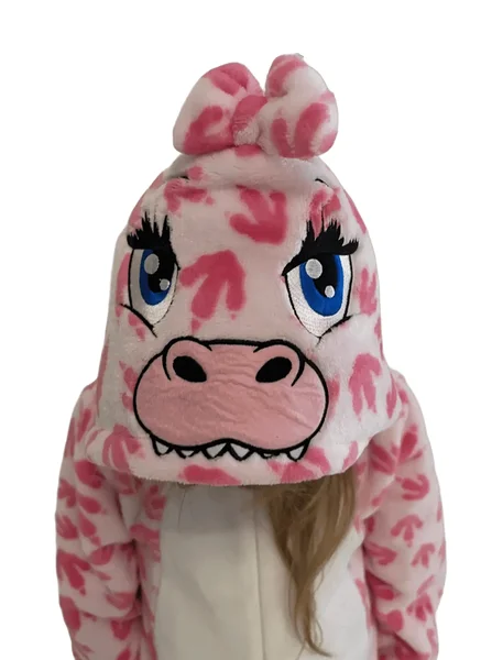 Roosa draakoni kostüüm