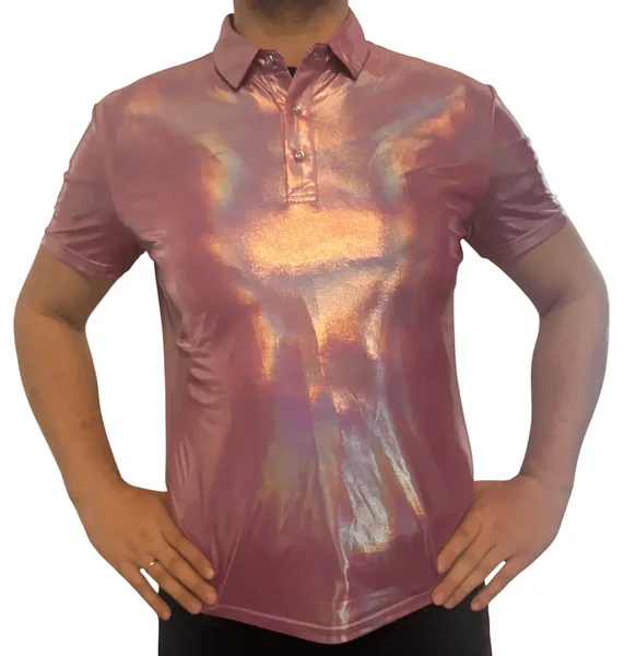 Metallic shirt for men