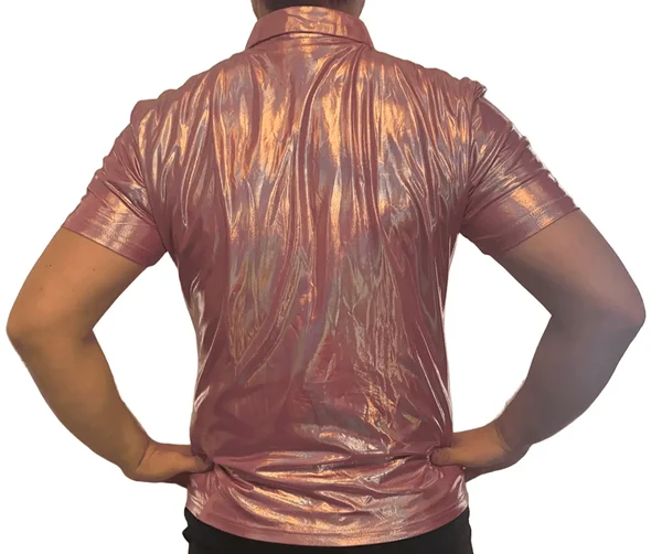 Metallic shirt for men
