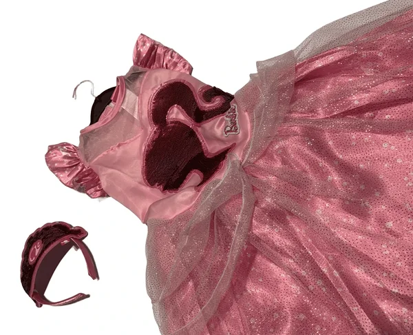 Roosa Barbie kleit lapsele