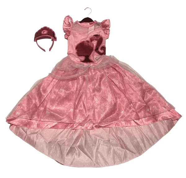 Roosa Barbie kleit lapsele