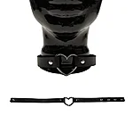 Südamega kaelakee nahast