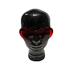 Südamekujulised punased prillid 2