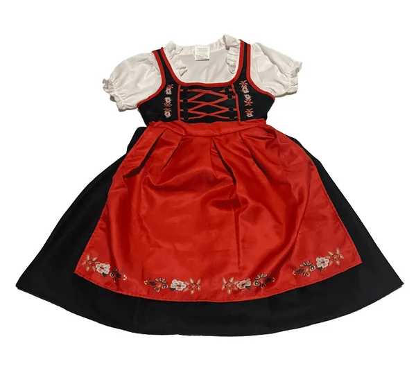 Oktoberfesti kleit dirndl lapsele / tüdrukule kohe olemas