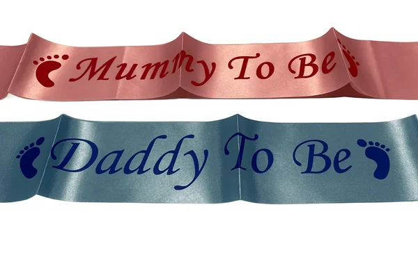 Gender reveal party sash