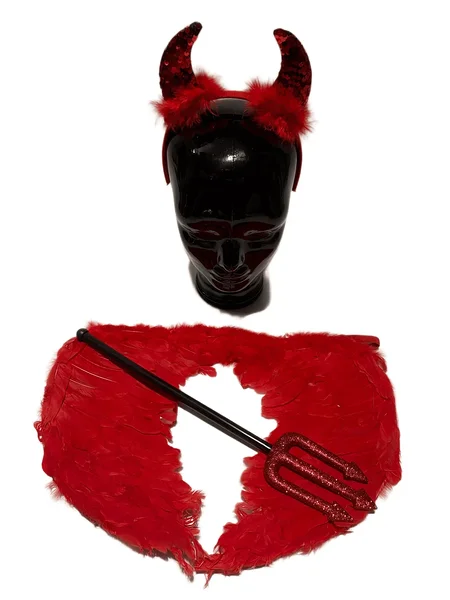 Punased tiivad kohe olemas / kuradi kostüüm punane