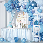 Blue balloon set for birthday