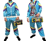 Sinised dressid ruut retro