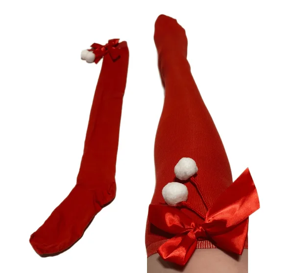 Seksikad jõulusukad päkapiku kostüümi juurde