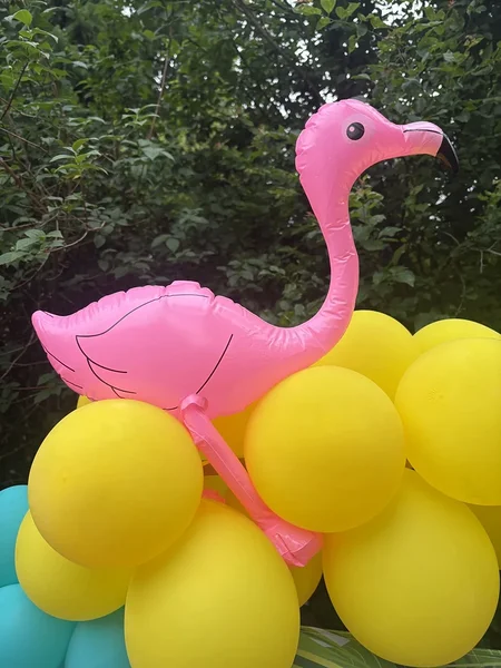 Suur flamingo / täispuhutav flamingo hawaii või suvepeoks