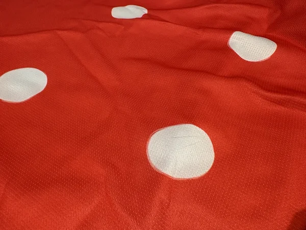 Retro mummuline ja punane täpiline pluus mehele