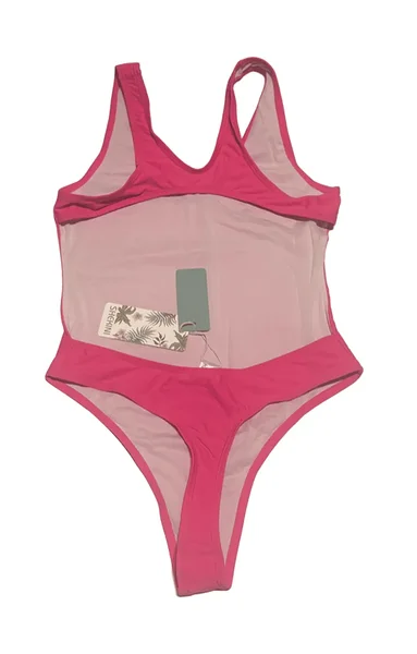 Neoonroosa trikoo / stringtrikoo XS/S/M