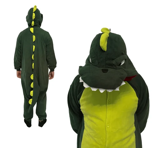 Dinosauruse / krokodilli kigurumi / kostüüm / onesie /pidžaama