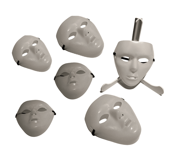 White masks for DIY