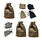 Tekstiilist pulmameenete kotid