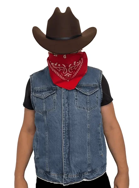  Kauboi vest / Wild West teksavest mehele