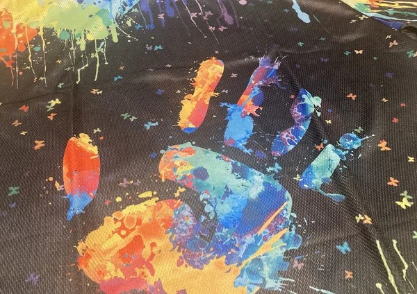 Colorful t-shirt for a themed party