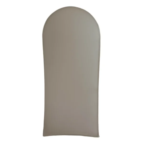 White fabric for balloon arch frame / white photo backdrop