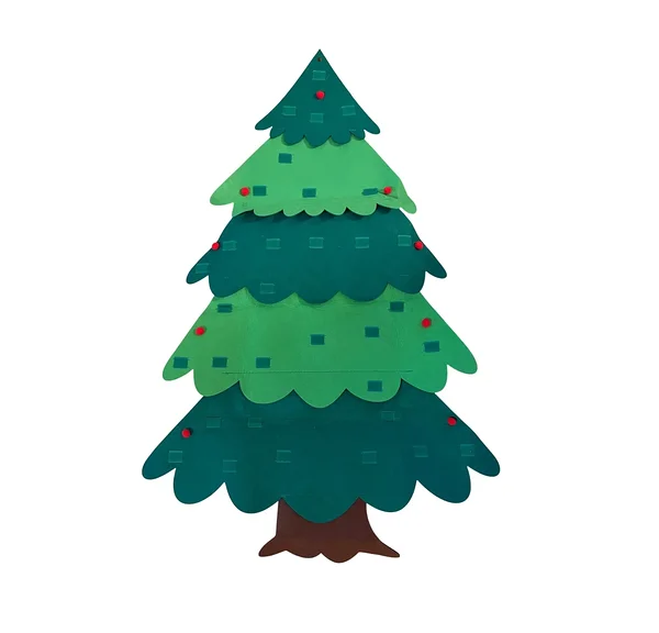 Suur vildist kuusk / kangast kuusepuu seinale