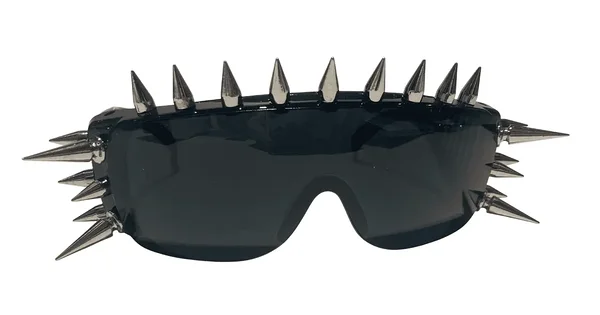 Spiked sunglasses for punk, rock, and metal parties