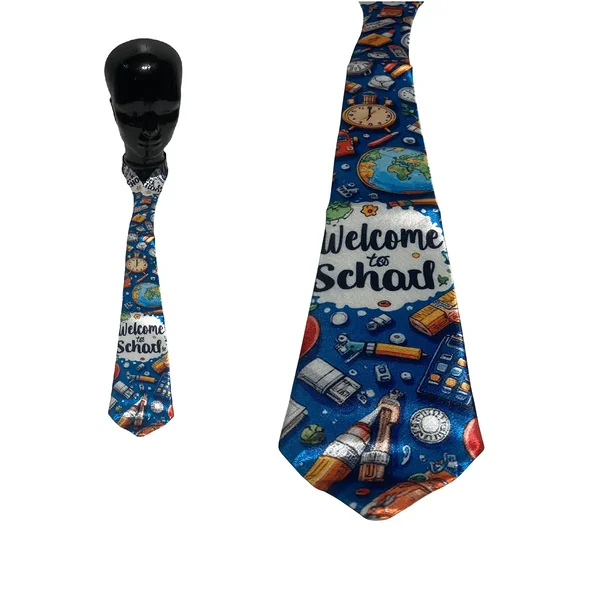 Welcome to school tie