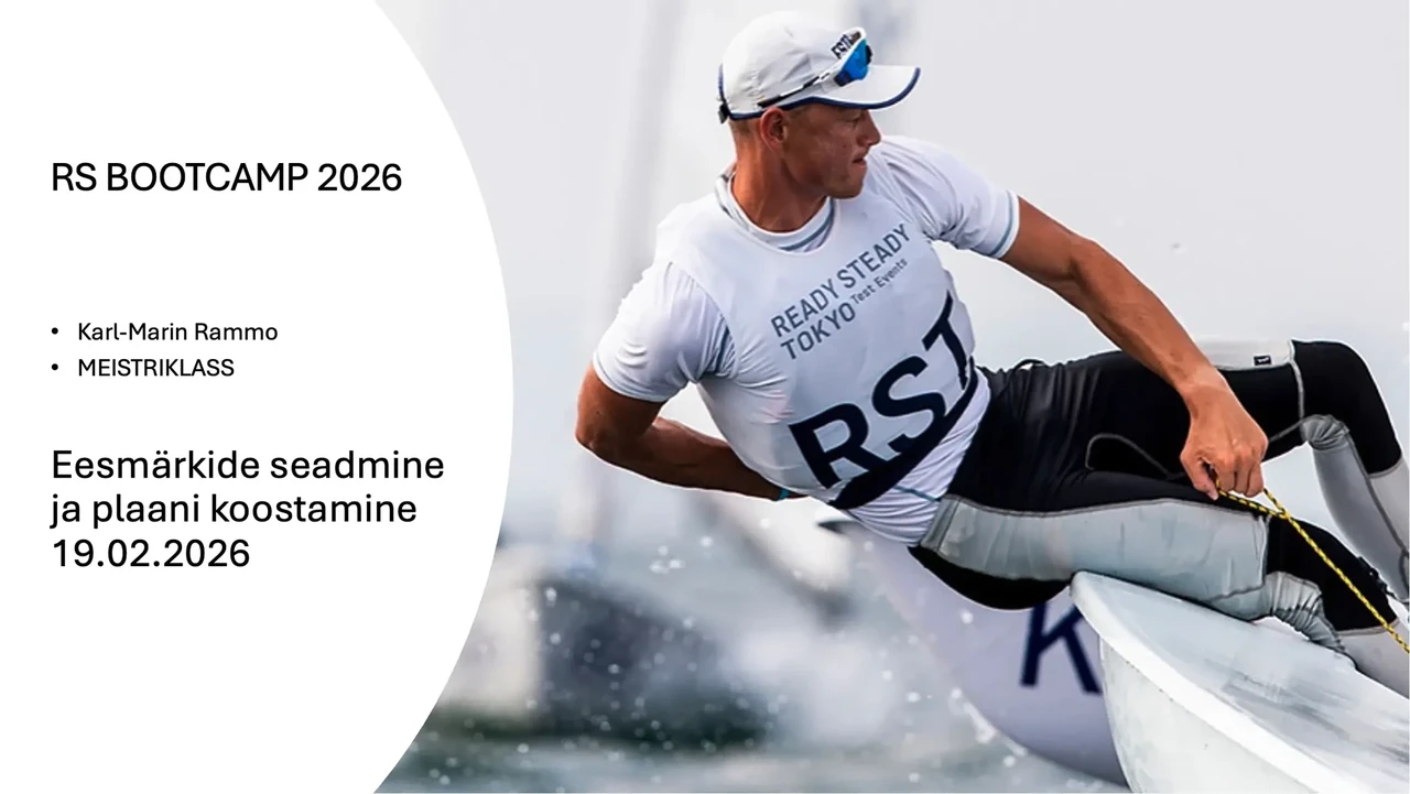RS Bootcamp Karl-Martin Rammo Meistriklass - Eesmärkide seadmine ja plaani koostamine 19.02.2026