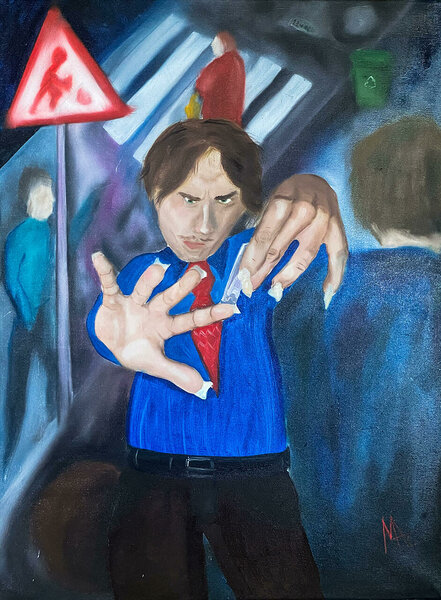 &quot;Tipp tund&quot; - õli lõuendil, 60x80cm, 2022