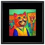 Loomade karneval hiir kassi kostüümis 50x50