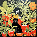 Maikro aedniku kass