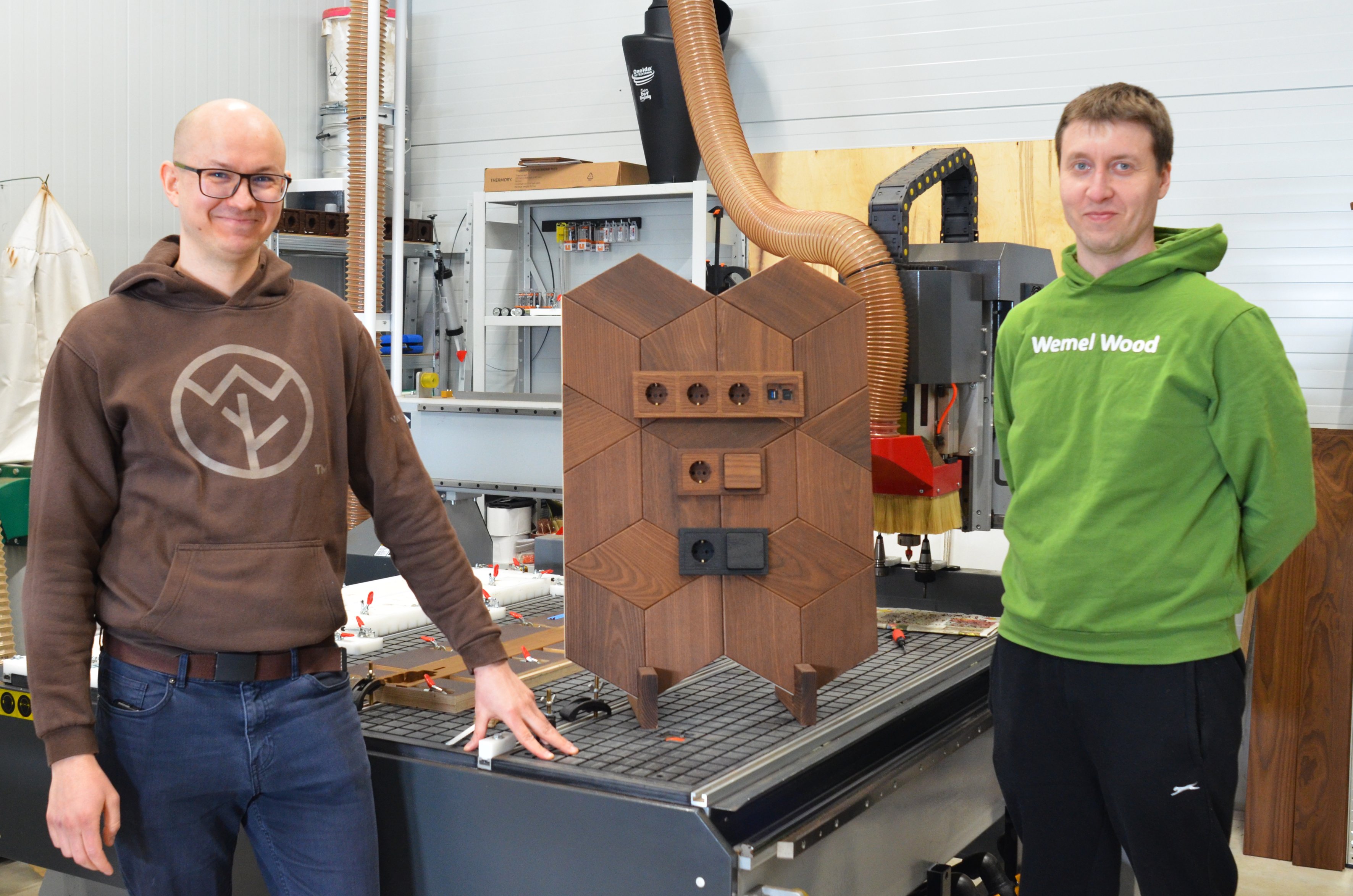 Wemel Woodi asutajad Karl Haljasmets ja Priit Lill