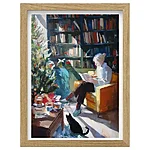 Pühadeaeg hele raam