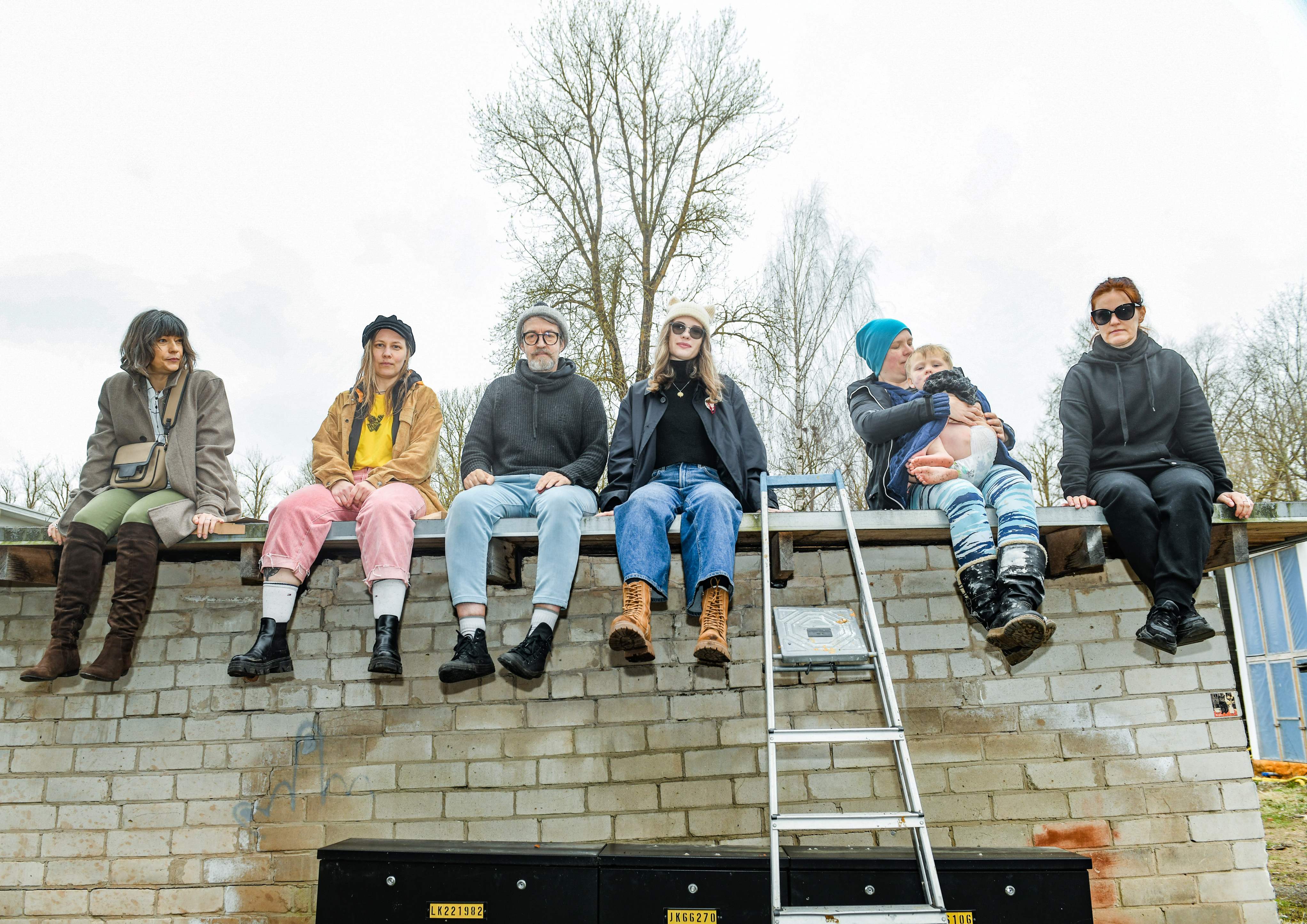 Piknik Mikrogalerii katusel