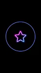 Pink and blue neon gradient minimalist instagram story highlight cover (3)