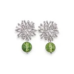 Kr korall hõbe roheline 10mm kvarts 33x20 photoroom