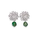 Kr korall hõbe roheline romb ahhaat 34x20 photoroom