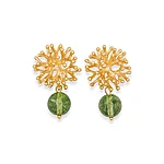 Kr korall kuld roheline 10mm kvarts 33x20 photoroom