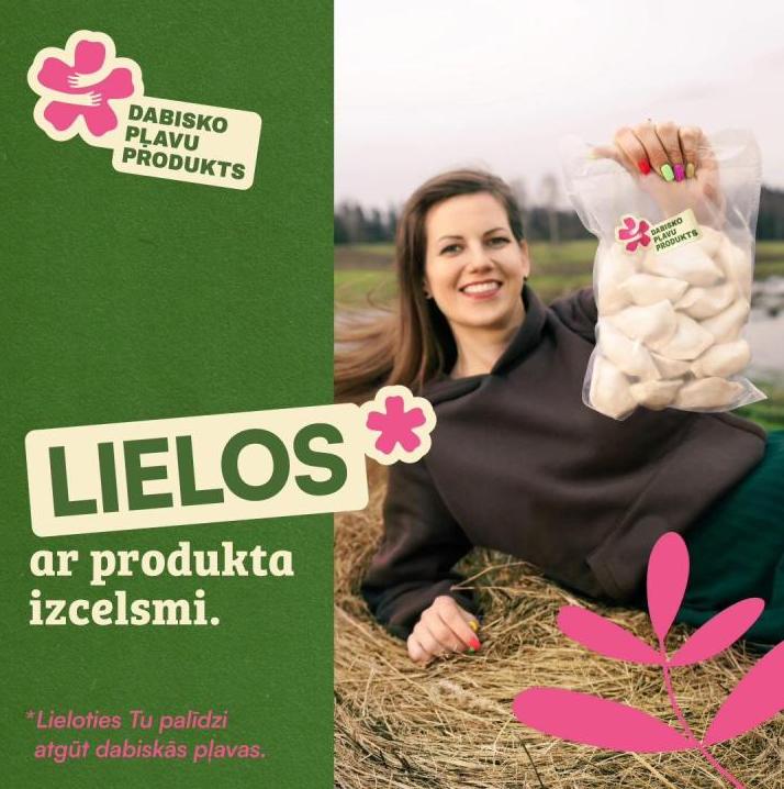 Poolloodusliku koosluse toodetel on Lätis oma märk