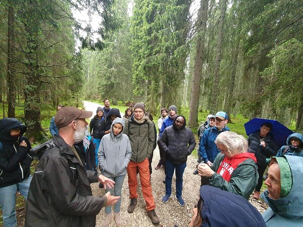 Foto Forest Movement Europe kohtumisest Sloveenias tegi Tarmo Tüür, ELF