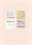 Pastel roses notes page a4 stationery (51)