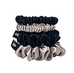Hair tiger set of 4 small and medium black taupe