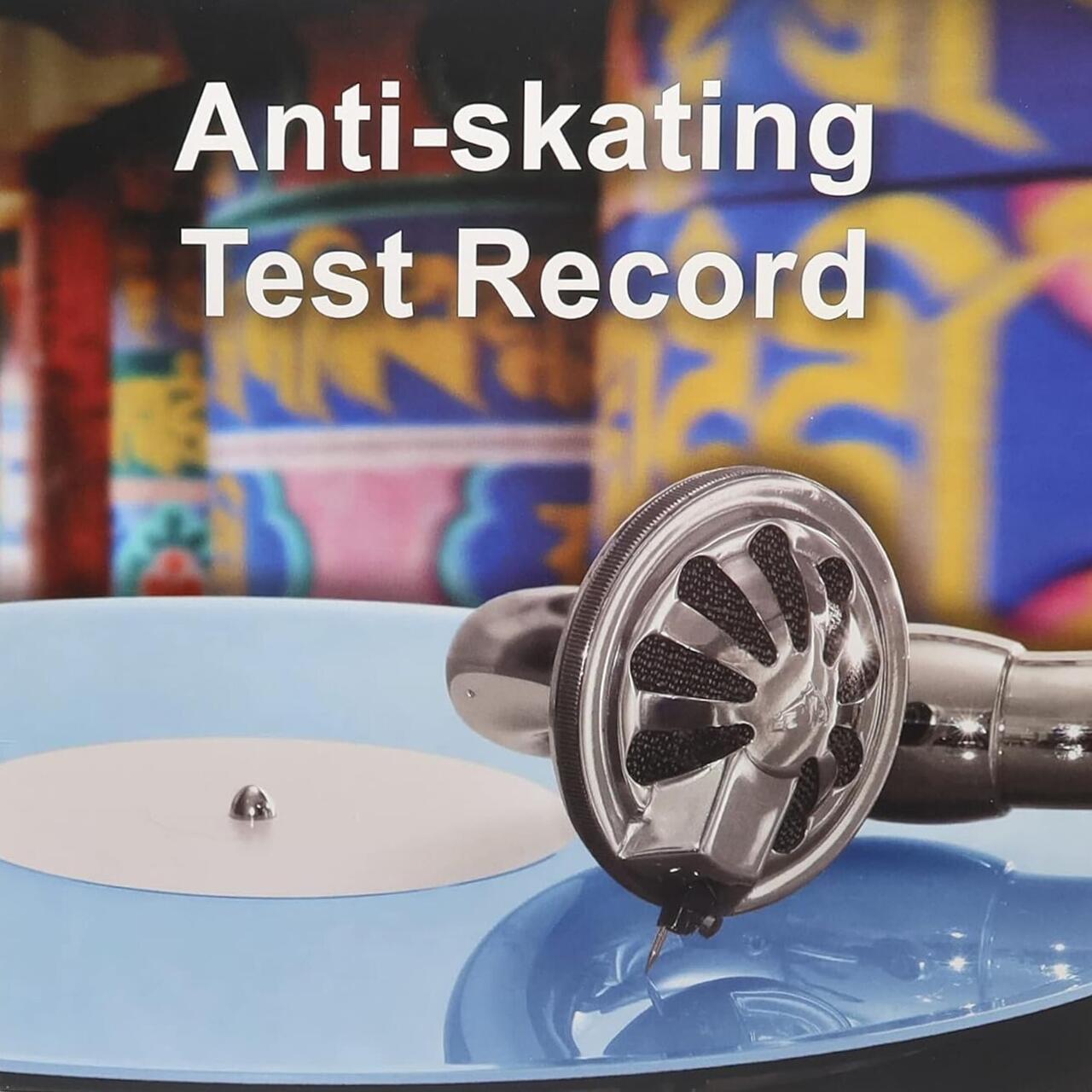 tonar anti-skate testplaat