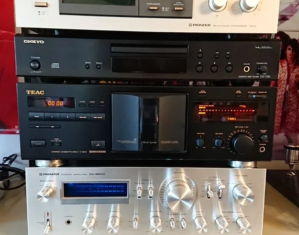 teac v-3010 stereo cassette deck 