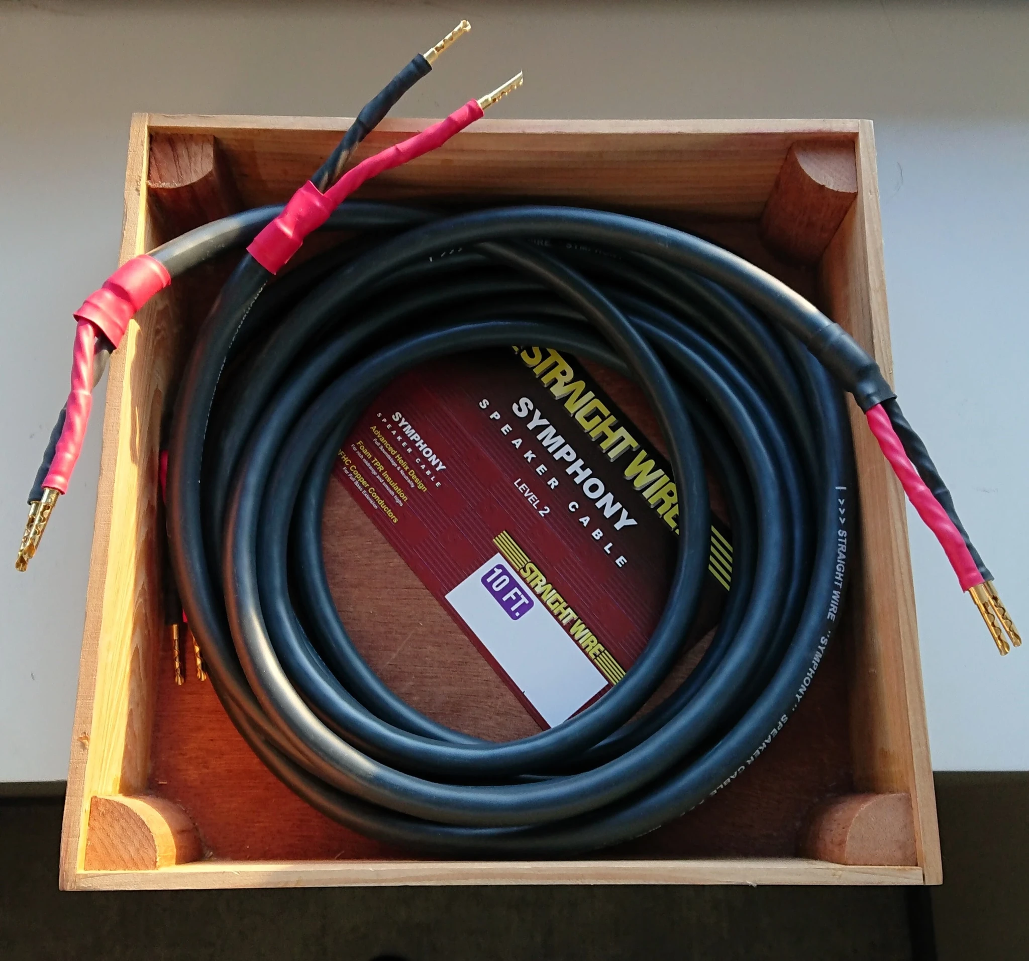 straight wire symphony 2x3m kõlarikaablid